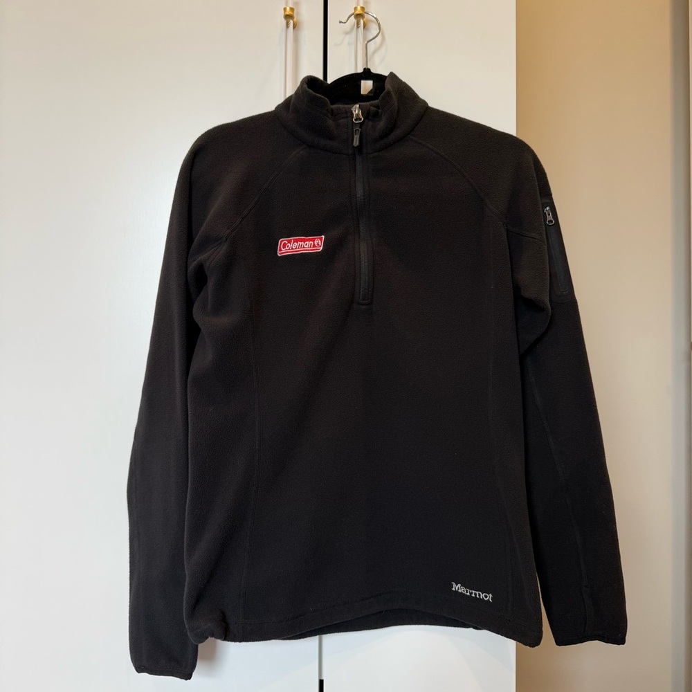 Marmot Quarter Zip Jacket with Coleman Logo